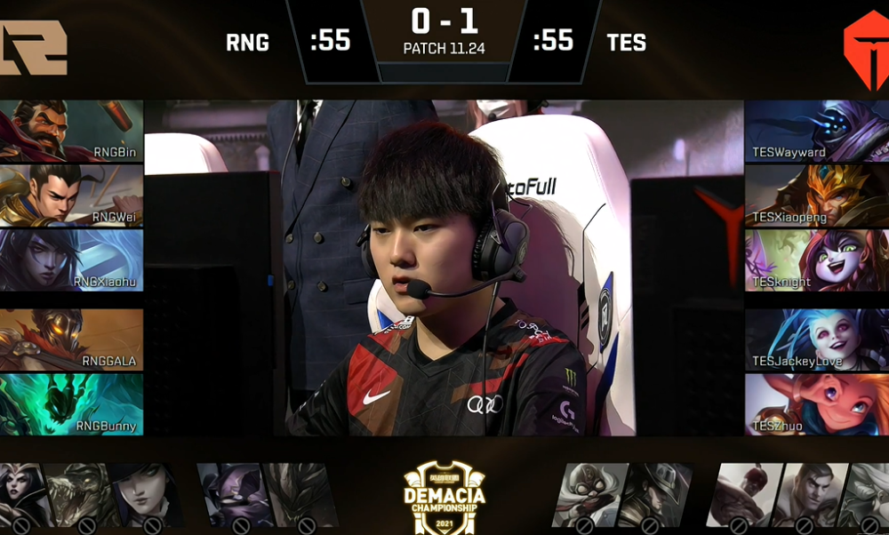 关于JackeyLove连续五场比赛得分超过出色防守，RNG挑战极限！的信息